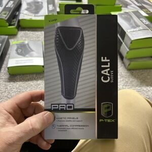 P-TEX PRO Calf Sleeve X-Large Black Kinetic Paneling Thermal Compression